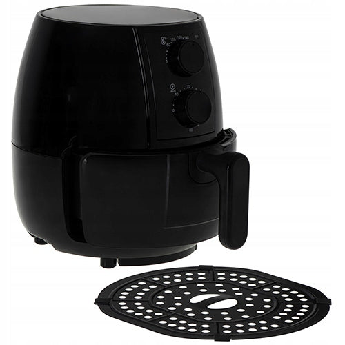 Oro Gruzdintuvė "Air Fryer" "Be be riebalų" 2,5L 1600W, Temperatūros reguliavimas 80-200°C