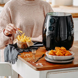 Oro Gruzdintuvė "Air Fryer" "Be be riebalų" 2,5L 1600W, Temperatūros reguliavimas 80-200°C