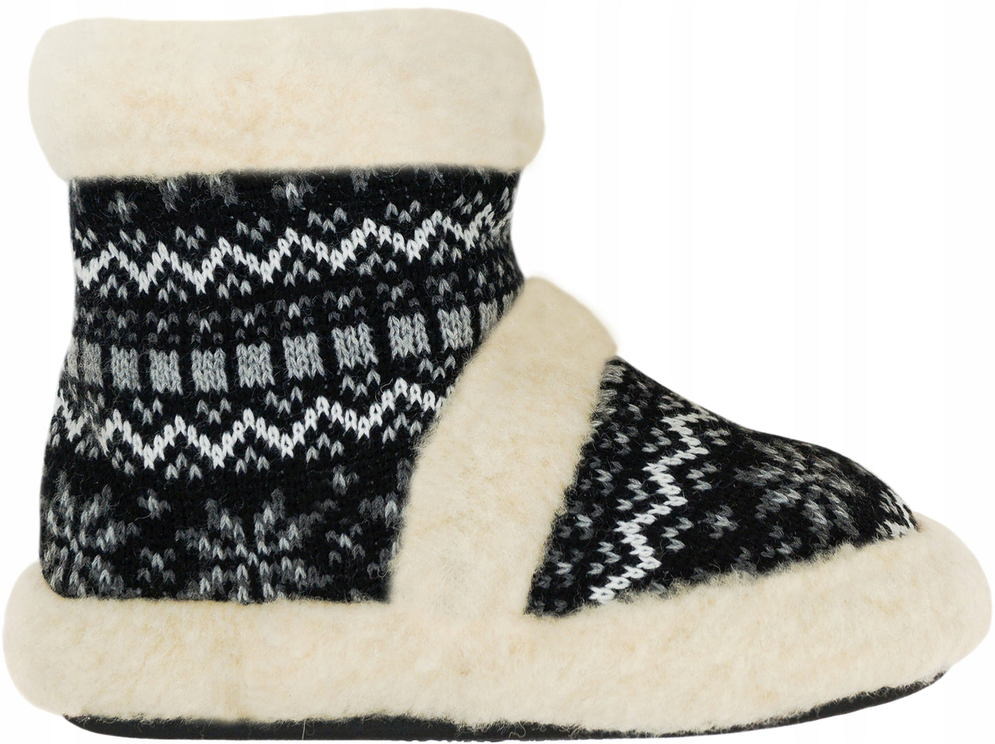 MOTERIŠKI BAMBOSZE - natūralios vilnos šiltos šlepetės su pašiltinimu Dydis. 41