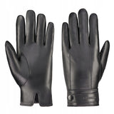 BETLEWSKI Žieminės odinės pirštinės, vyriškos, žiemai, dydis M