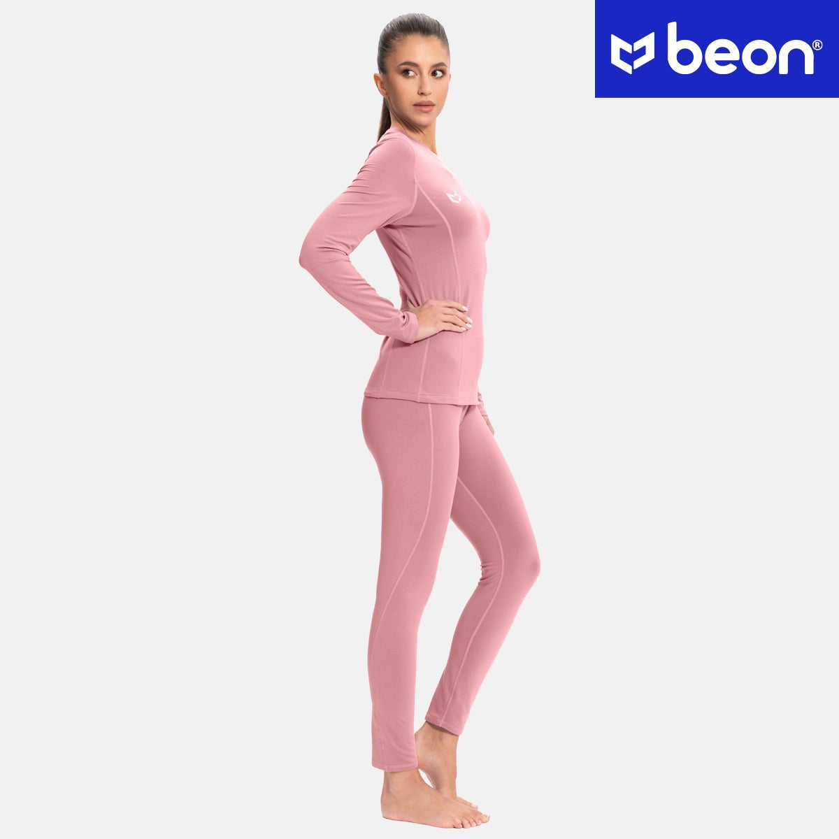 TERMOAKTYVI MOTERIŠKA TERMO apranga KOMPLEKTAS ŽIEMAI L