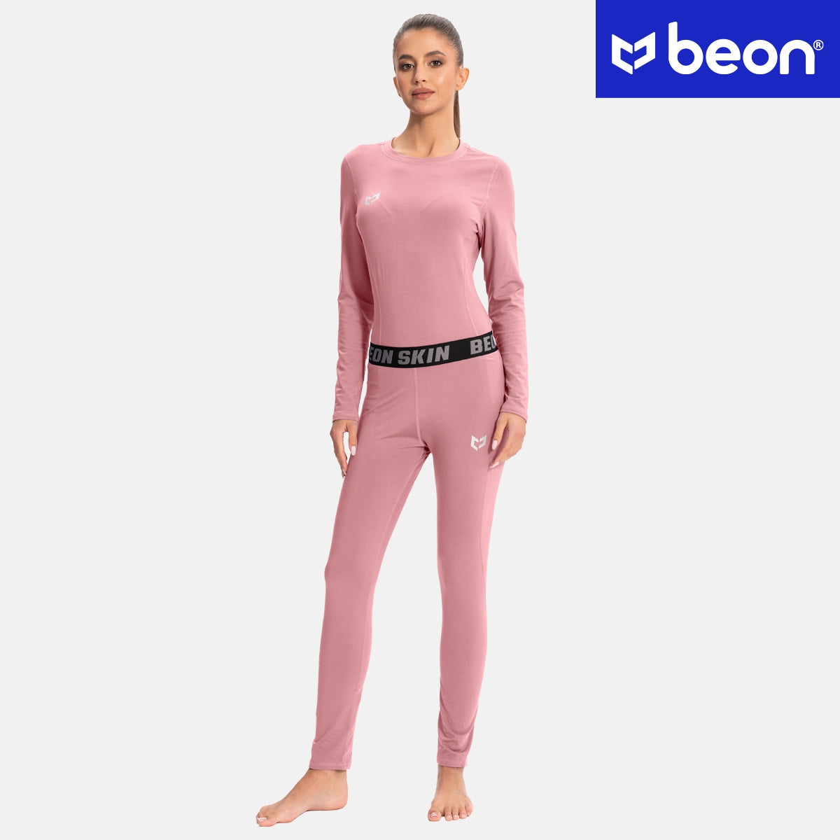 TERMOAKTYVI MOTERIŠKA TERMO apranga KOMPLEKTAS ŽIEMAI L