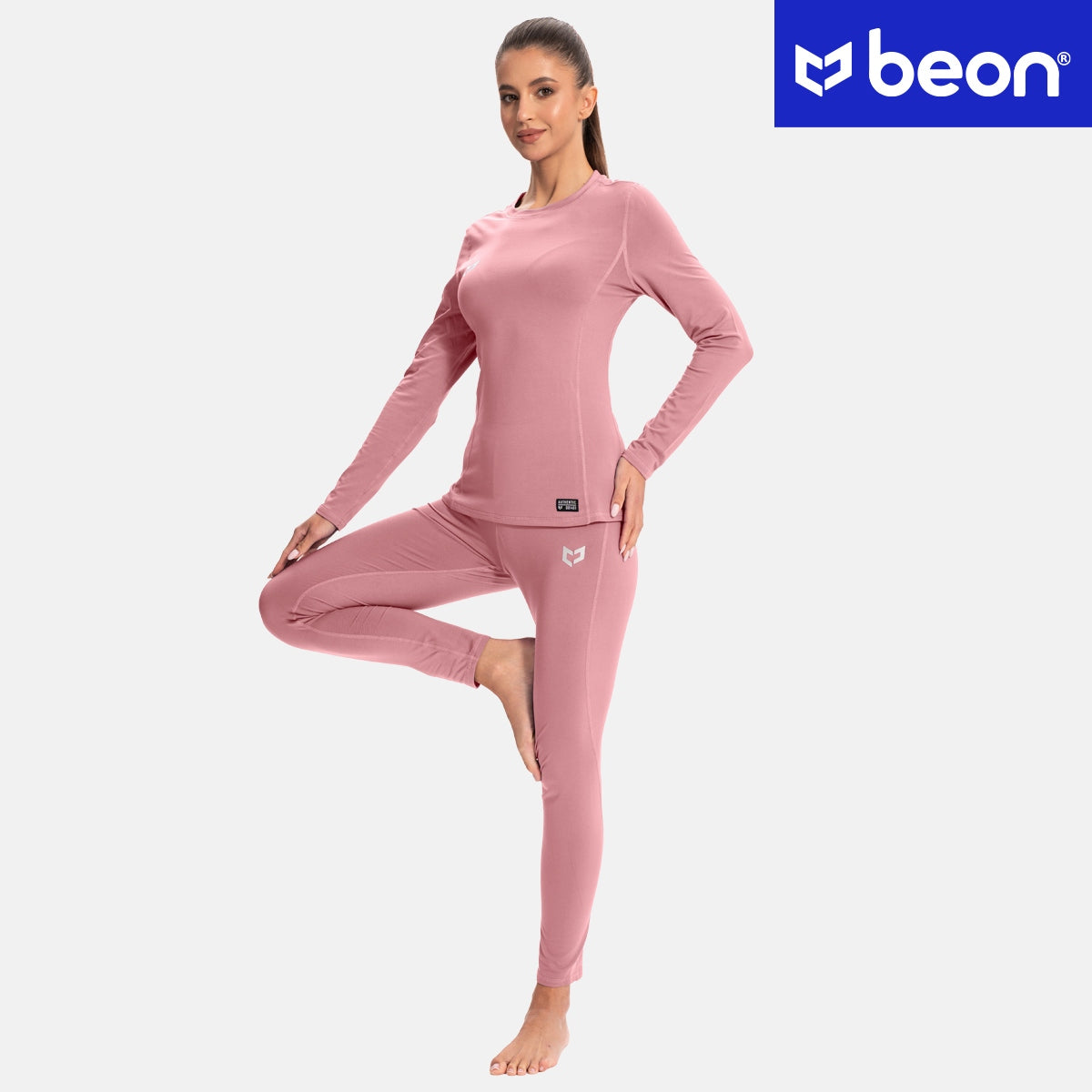 TERMOAKTYVI MOTERIŠKA TERMO apranga KOMPLEKTAS ŽIEMAI L