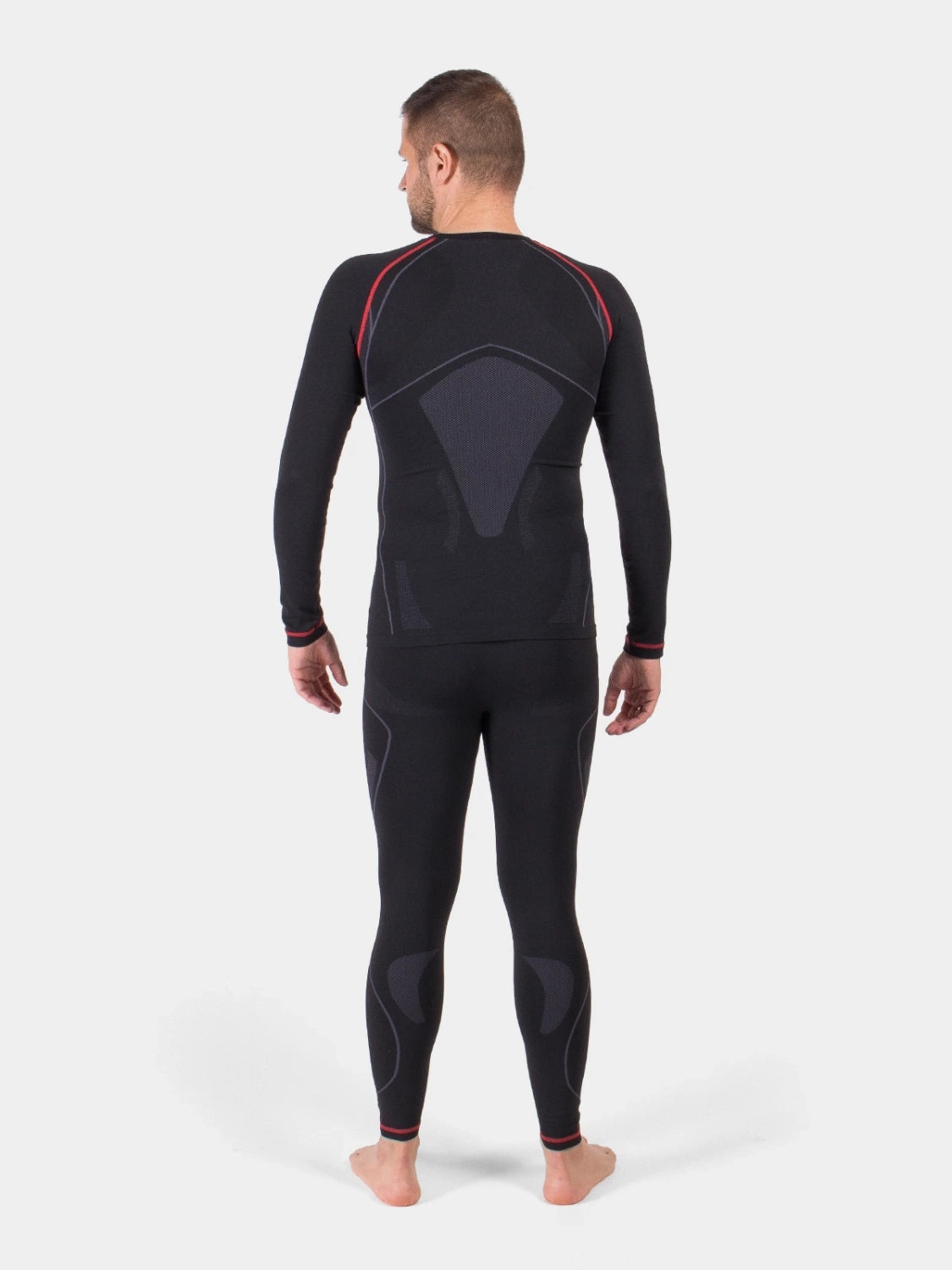 Vyriški termoaktyvūs apatiniai drabužiai BRUGI, komplektas viršus ir apačia, termo apranga žiemai