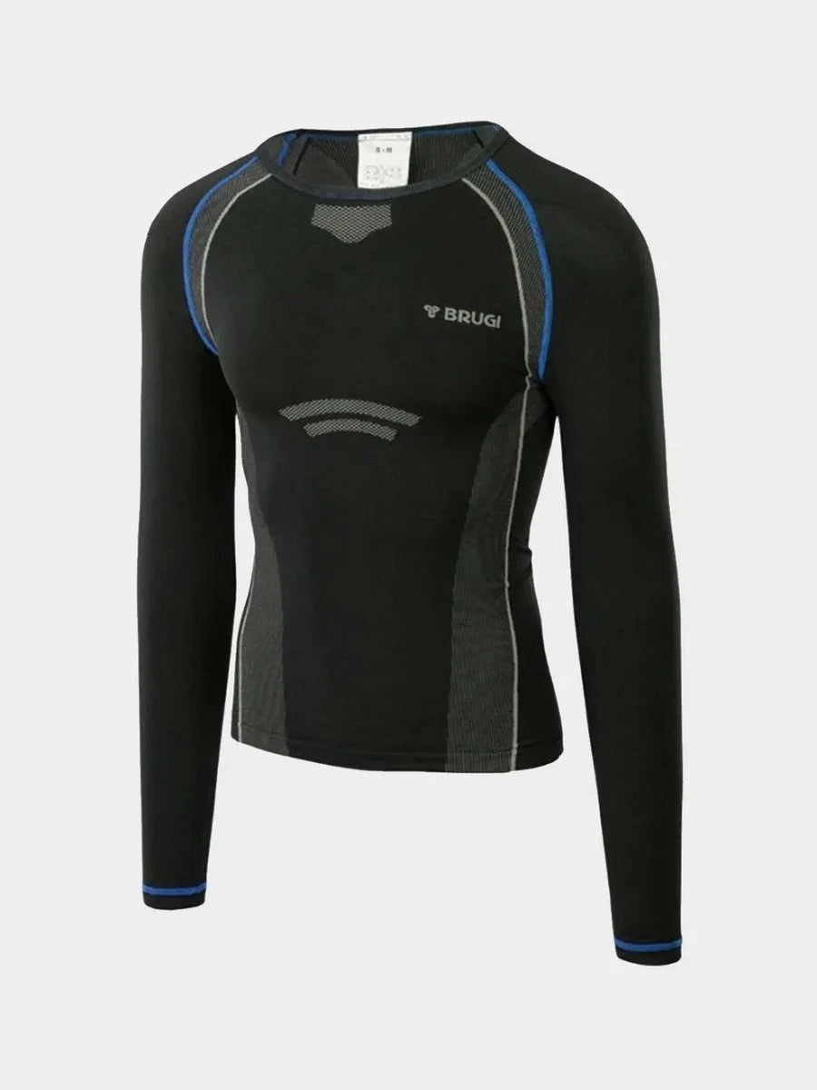 Vyriški termoaktyvūs apatiniai drabužiai BRUGI, komplektas viršus ir apačia, termo apranga žiemai