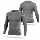 Termoaktyvus apatinis trikotažas vyrams, termo komplektas: ilgos kelnės, termo marškinėliai