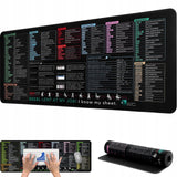 STALINIS PAGRINDAS SU TRUMPINTAIS PAVADINIMAIS IŠ "EXCEL" – KOMPIUTERIS, BIURAS, NAMAI 40X90CM