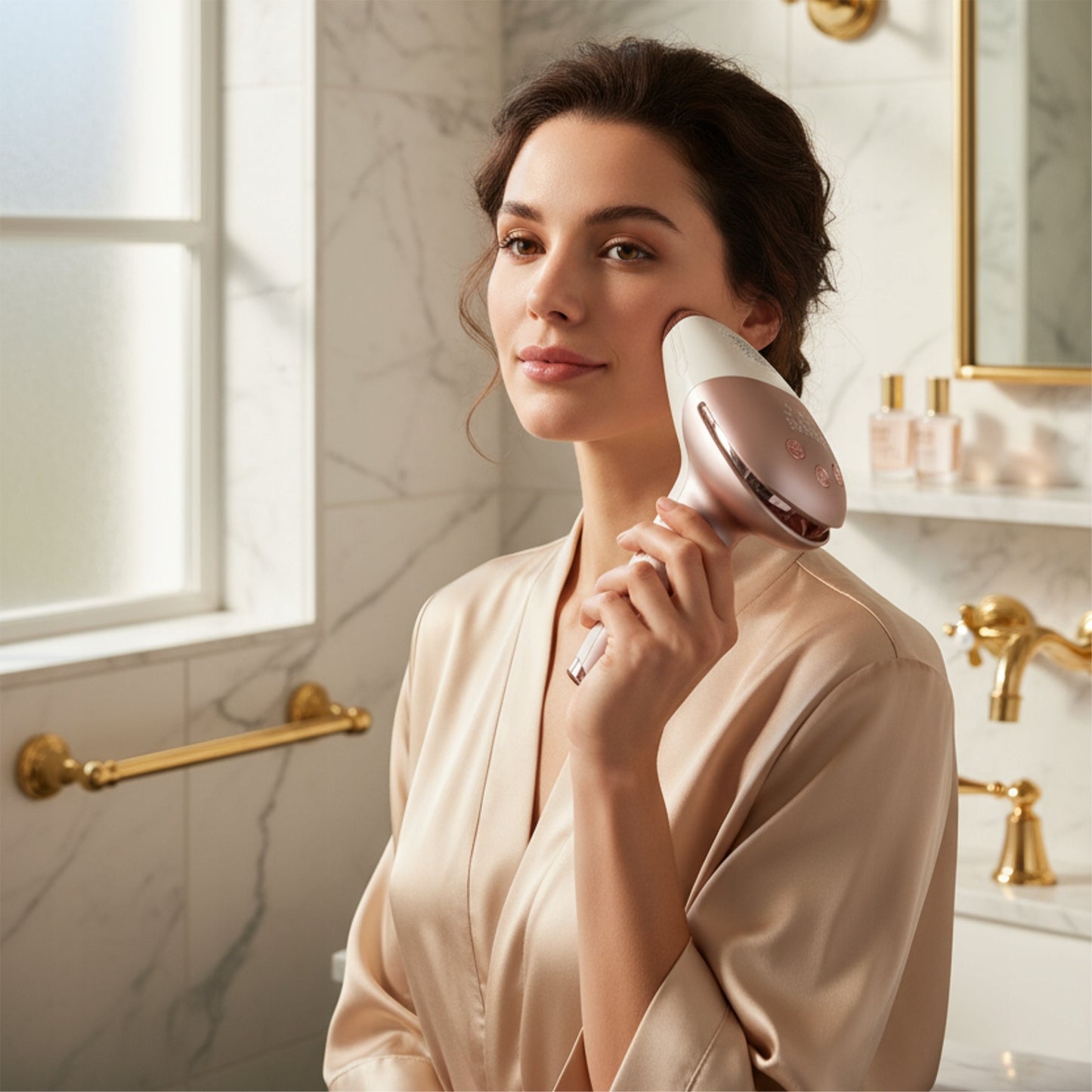 BOSTE IPL lazerinis epiliatorius nuolatinis epiliavimas su odos jutikliu ir vėsinimu