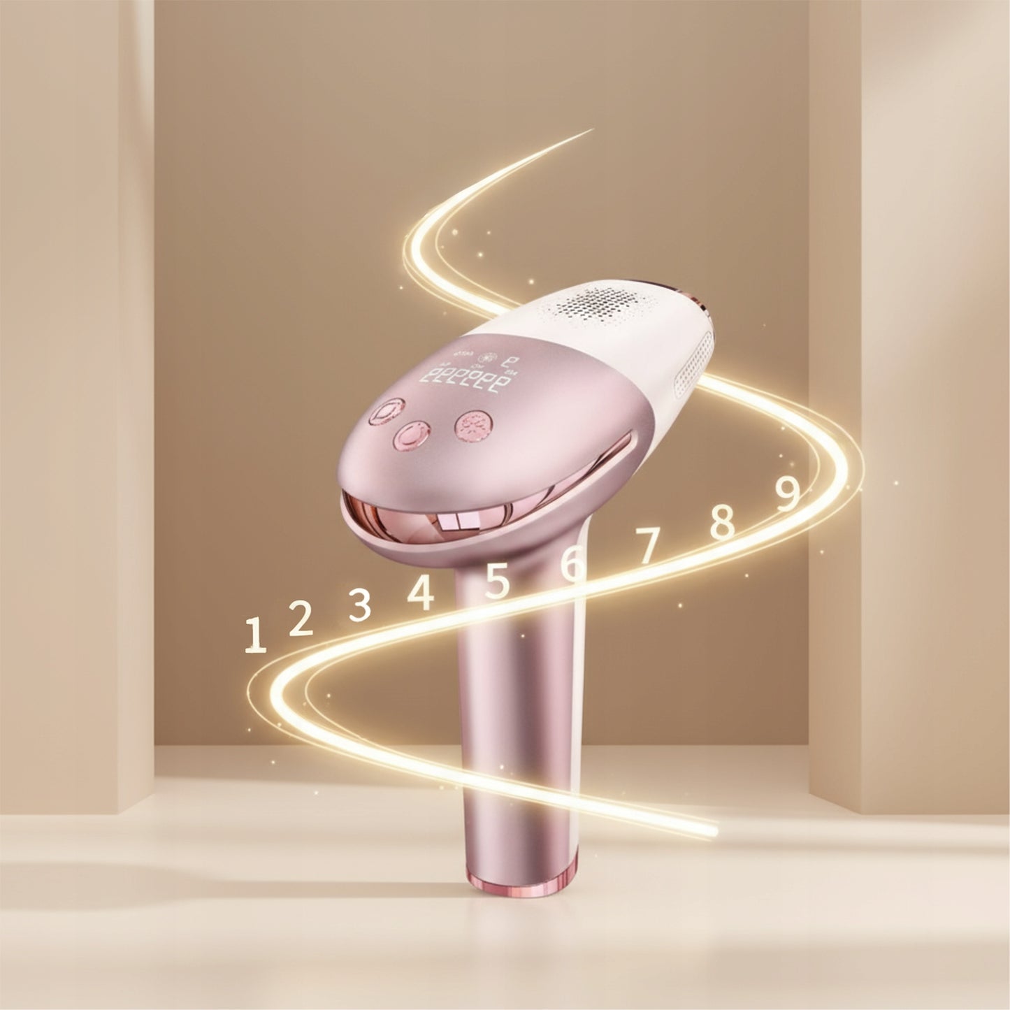 BOSTE IPL lazerinis epiliatorius nuolatinis epiliavimas su odos jutikliu ir vėsinimu