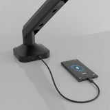 BOSTE STALO RANKOS LAIKIKLIS MONITORIUI STALINĖMS 17-40'' VESA USB PRIEVADAI DU TVIRTINIMAI