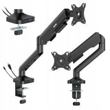 BOSTE STALO RANKOS LAIKIKLIS MONITORIUI STALINĖMS 17-40'' VESA USB PRIEVADAI DU TVIRTINIMAI