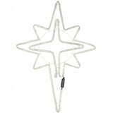 Kalėdinė LED gyvatuko dekoracija Betliejaus žvaigždė, 60 cm