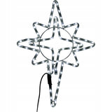 Kalėdinė LED gyvatuko dekoracija Betliejaus žvaigždė, 60 cm