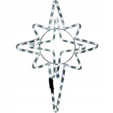 Kalėdinė LED gyvatuko dekoracija Betliejaus žvaigždė, 60 cm