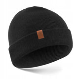 Betlewski Vyriesiama vyriška kepurė žiemai, dviejų sluoksnių, šilta, stilinga, atspari