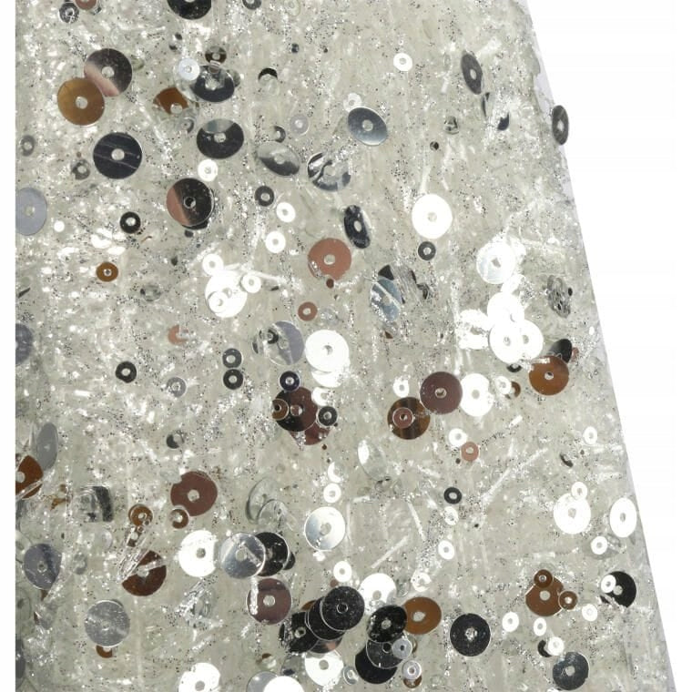 Balta Sizalio Eglutė Kūgis 80 cm Kalėdinė Dekoracija