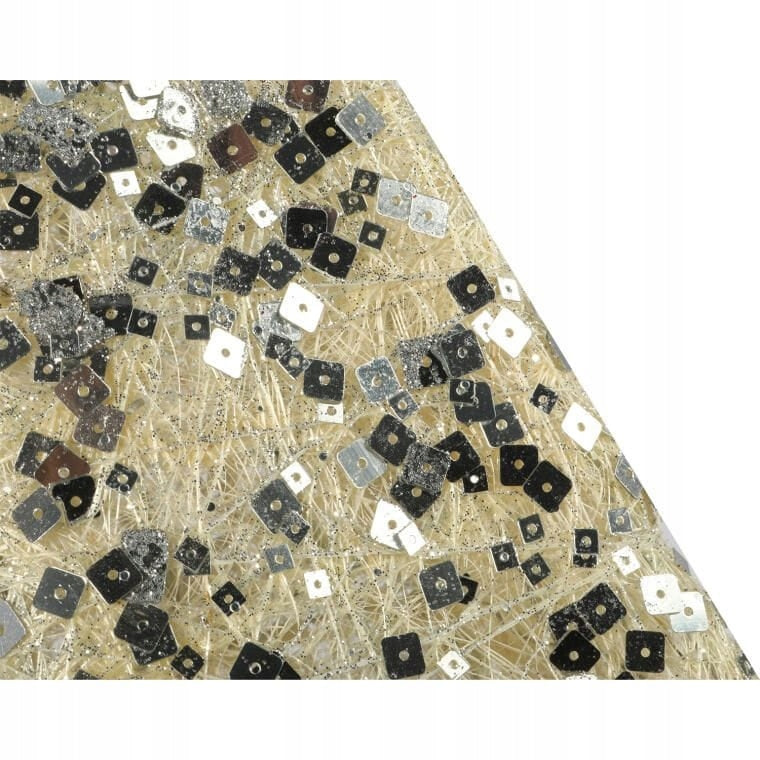 Balta kūginė sizalinė 60 cm eglutė Kalėdoms DEKORACIJA