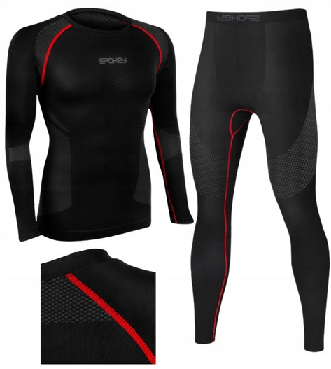 Termoaktyvus apatiniai drabužiai vyrams, termo komplektas, dydis L/XL, SPOKEY LEE