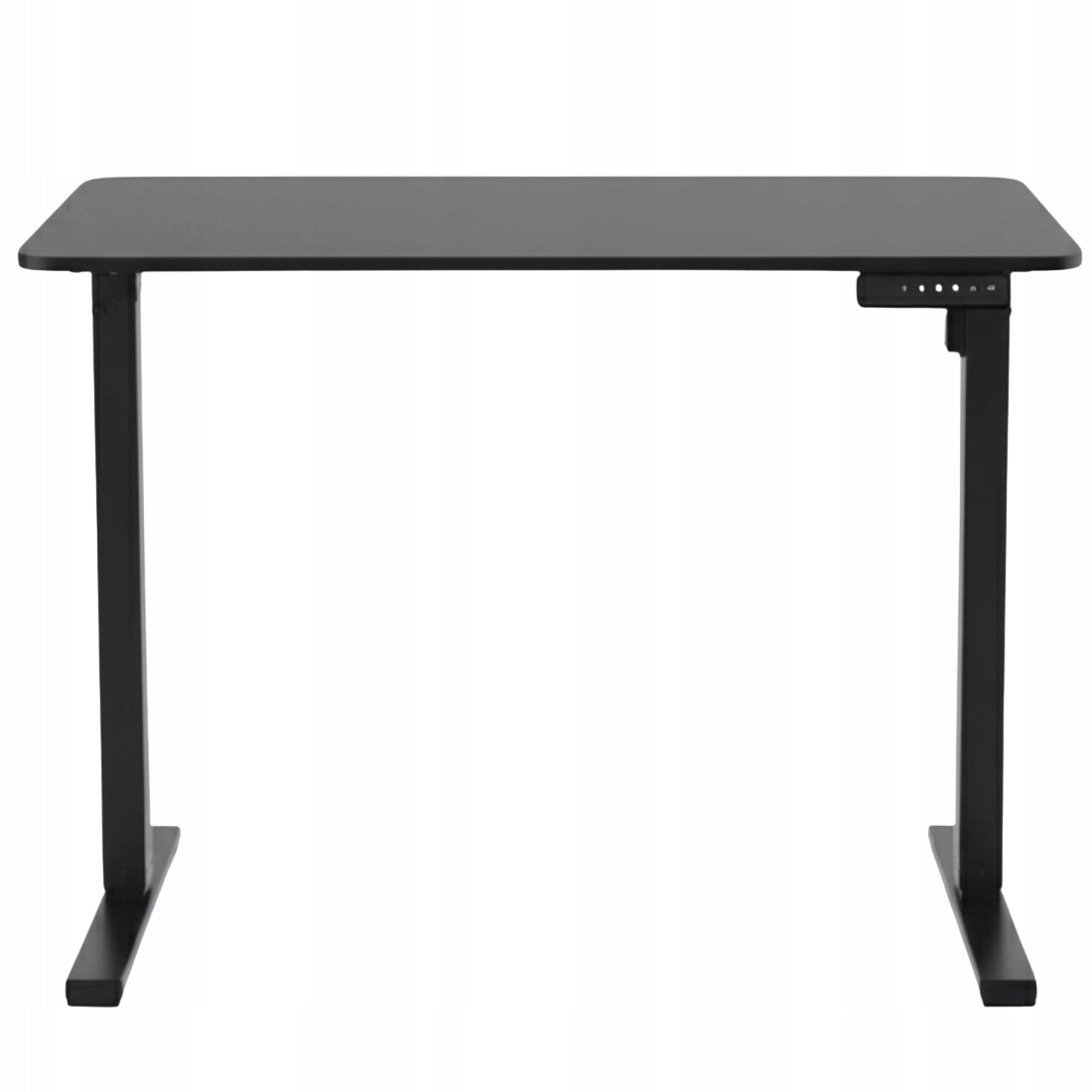 Elektrinis stalas su reguliuojamu aukščiu 100x60 Spacetronik, atminties funkcija, juodas