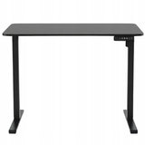 Elektrinis stalas su reguliuojamu aukščiu 100x60 Spacetronik, atminties funkcija, juodas