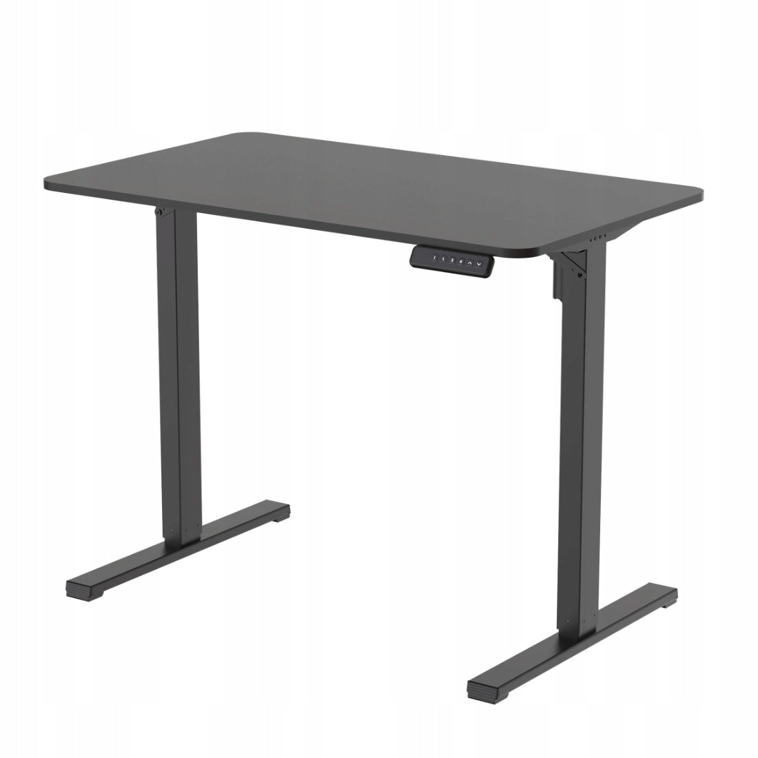 Elektrinis stalas su reguliuojamu aukščiu 100x60 Spacetronik, atminties funkcija, juodas