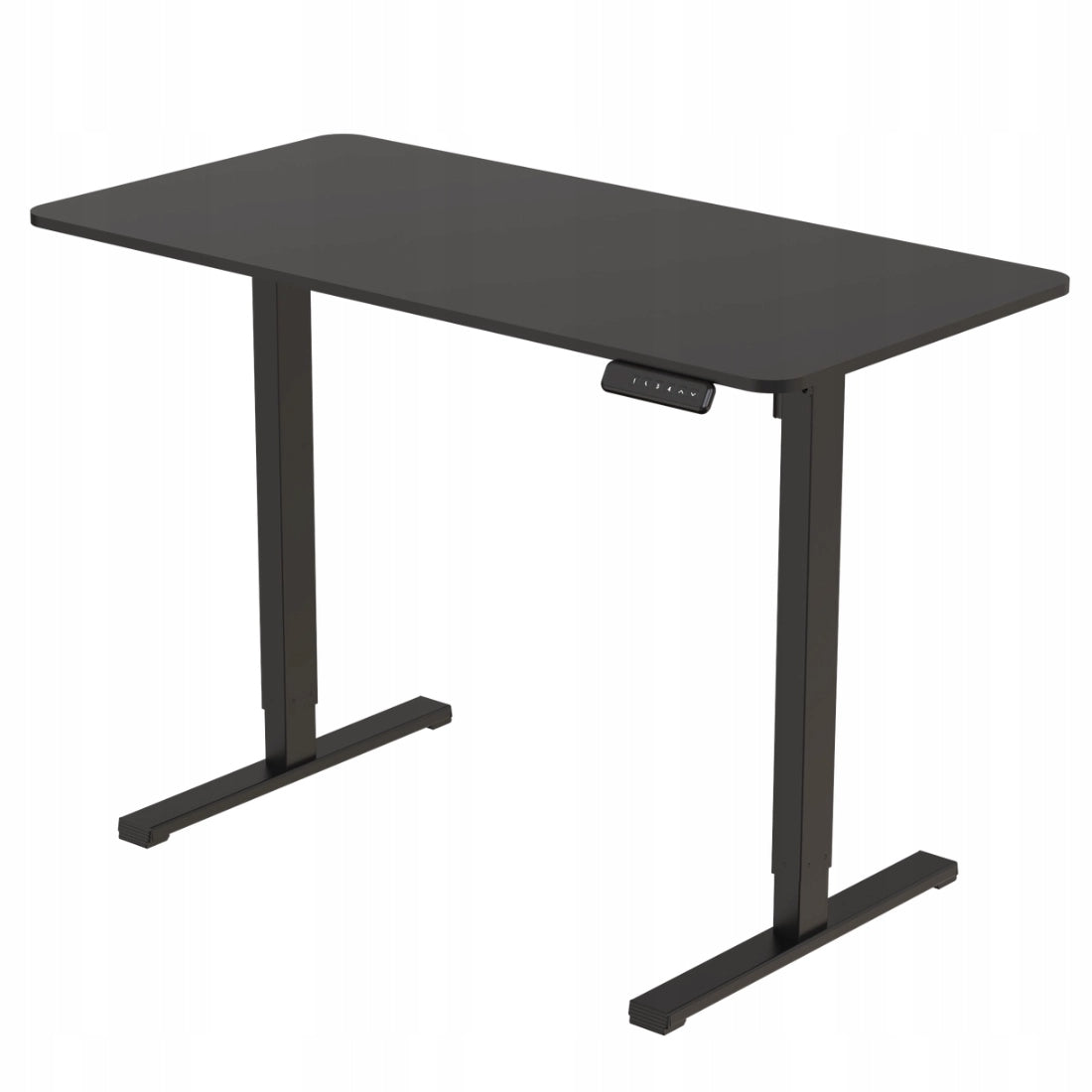 Elektrinis reguliuojamas rašomasis stalas 120x60 Spacetronik atminties funkcija juodas