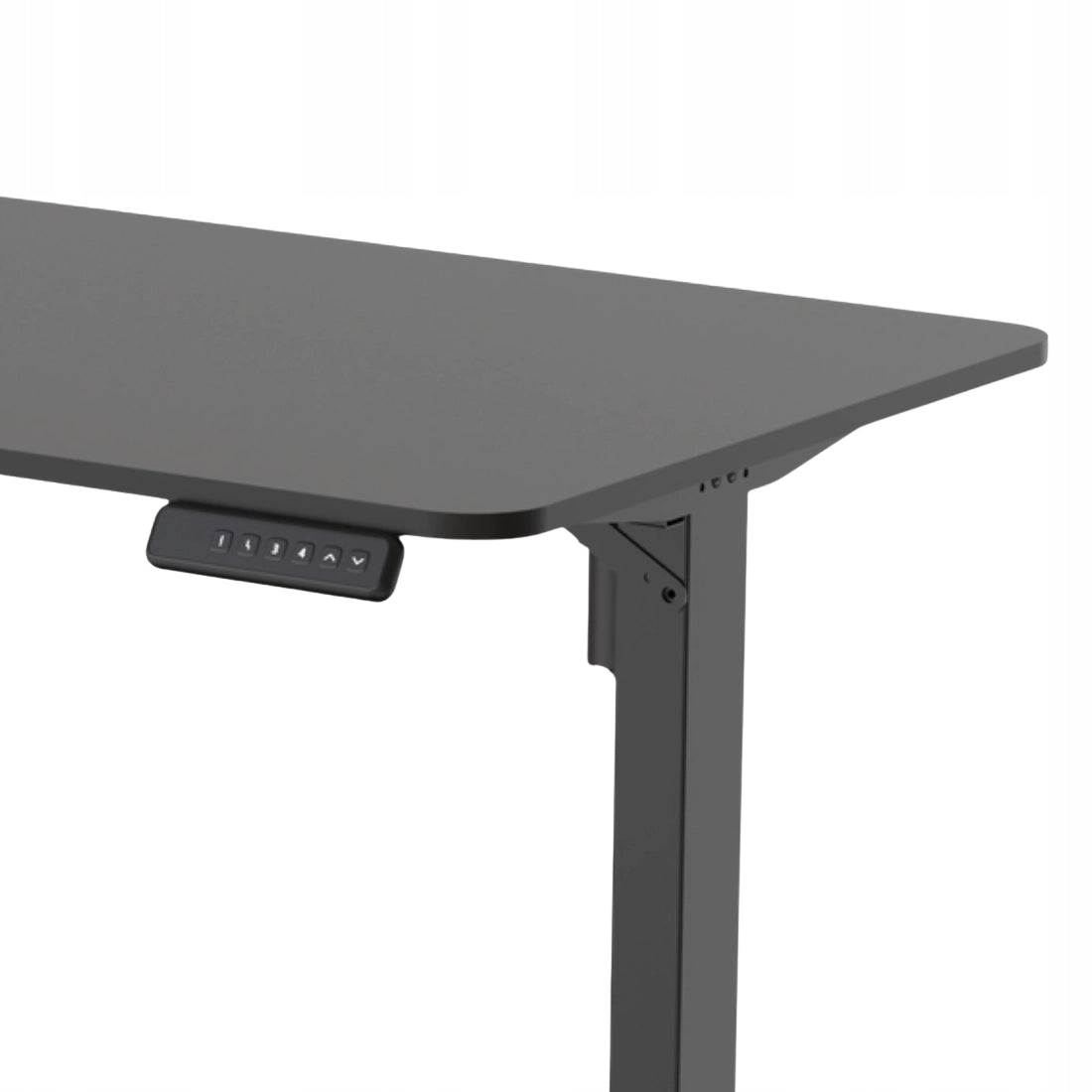 Elektrinis reguliuojamas rašomasis stalas 120x60 Spacetronik atminties funkcija juodas