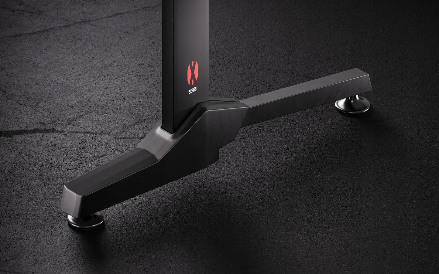 Mažas žaidimų stalas 100cm + laikikliai ir kilimėlis DIABLO X-MATE 1000 Juodas