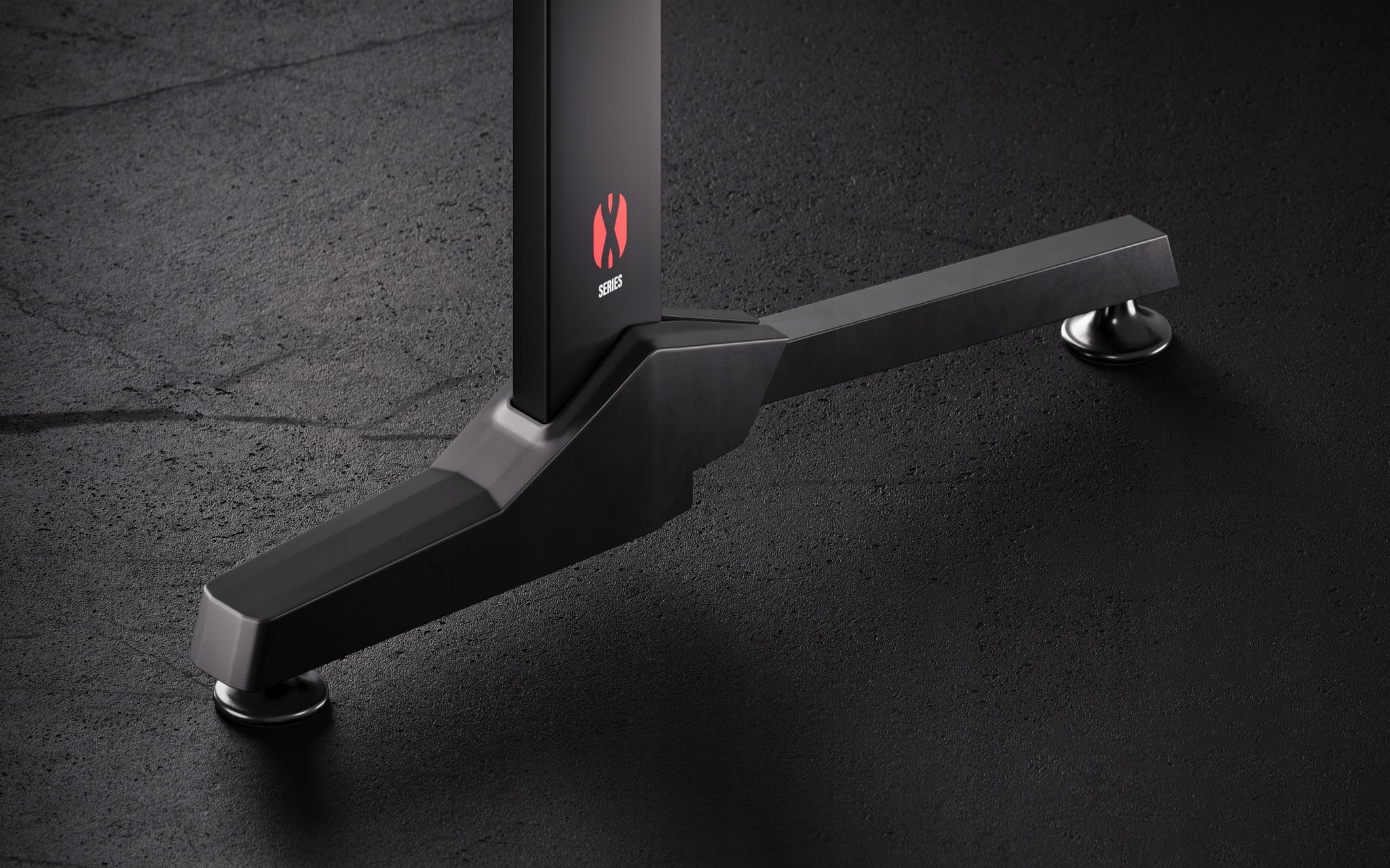 Mažas žaidimų stalas 100cm + laikikliai ir kilimėlis DIABLO X-MATE 1000 Juodas