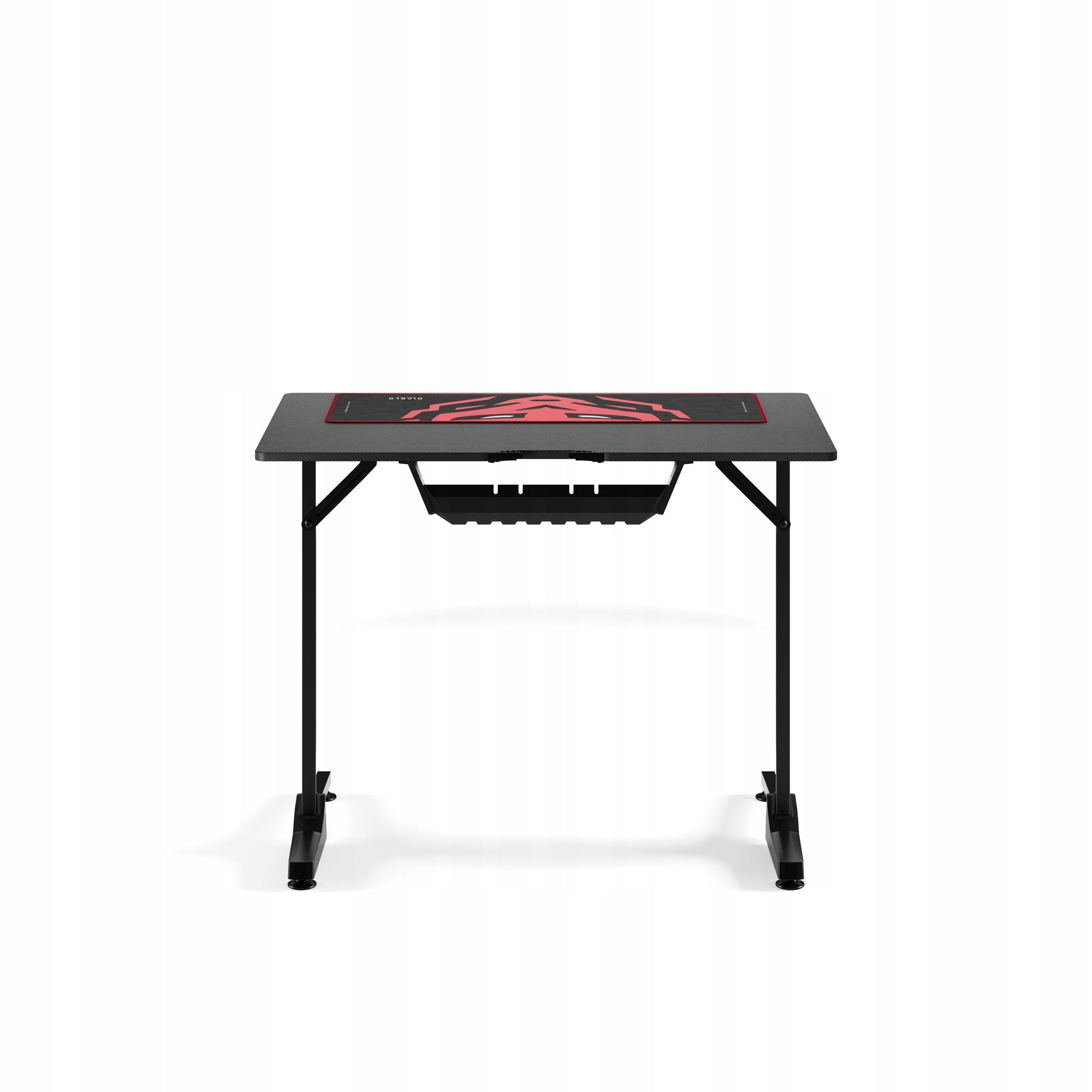 Mažas žaidimų stalas 100cm + laikikliai ir kilimėlis DIABLO X-MATE 1000 Juodas