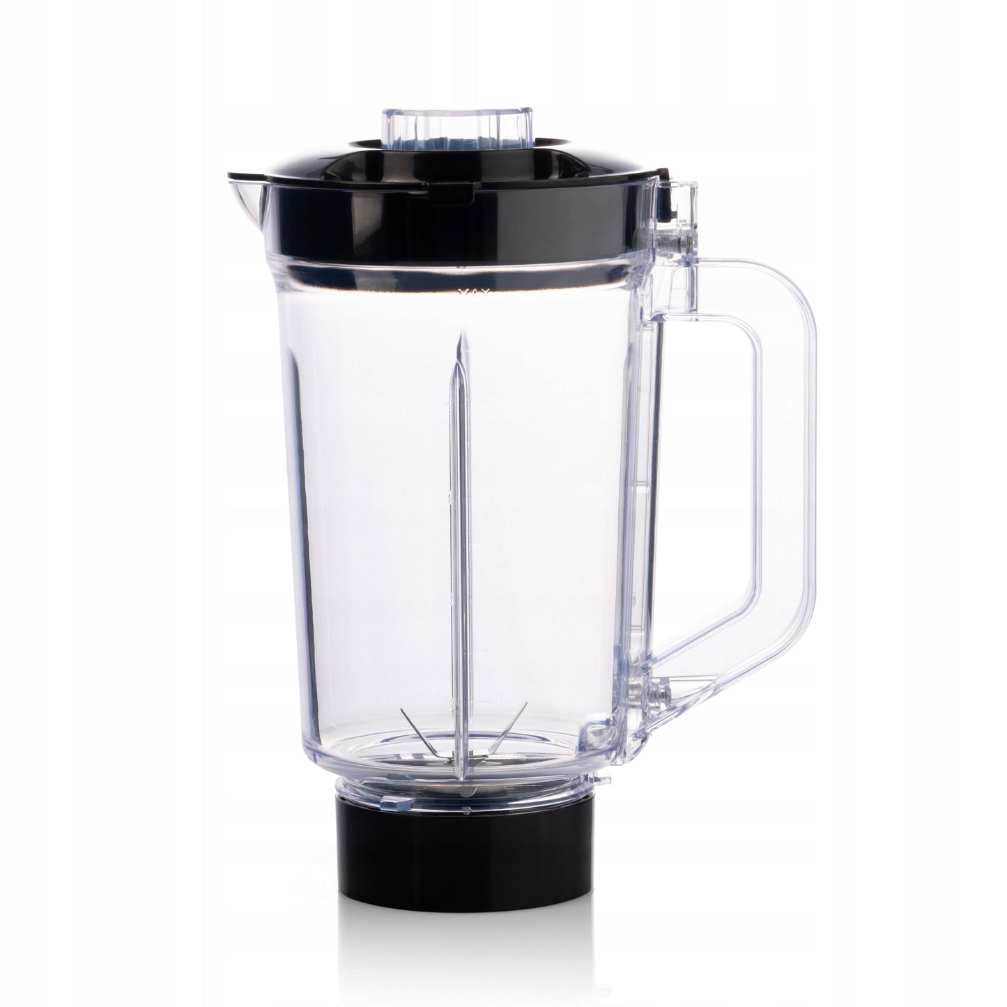 Virtuvinis stiklinis blenderis su 3 ąsotėliais, smulkintuvu, sulčiaspaude ir ledo smulkinimo funkcija