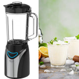 Virtuvinis stiklinis blenderis su 3 ąsotėliais, smulkintuvu, sulčiaspaude ir ledo smulkinimo funkcija
