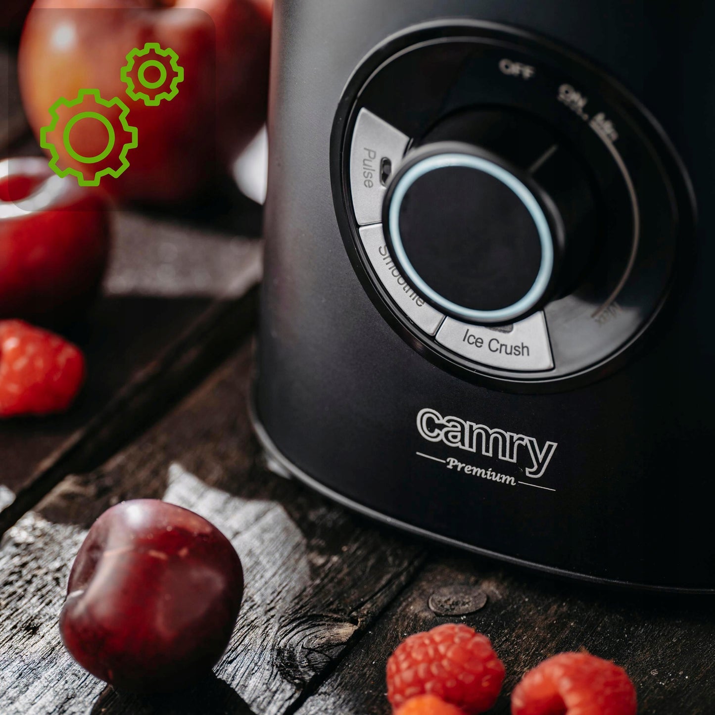 Stiklinis blenderis 1,7L Camry Galingas 2000W | Malti ledą | 3 programos