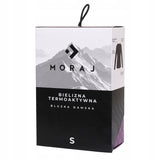 Termoaktyviniai moteriški marškiniai, šilta apranga, besiūliai termo apatiniai drabužiai, XL dydis, MORAJ