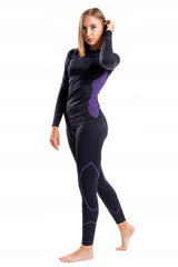 Termoaktyviniai moteriški marškiniai, šilta apranga, besiūliai termo apatiniai drabužiai, XL dydis, MORAJ