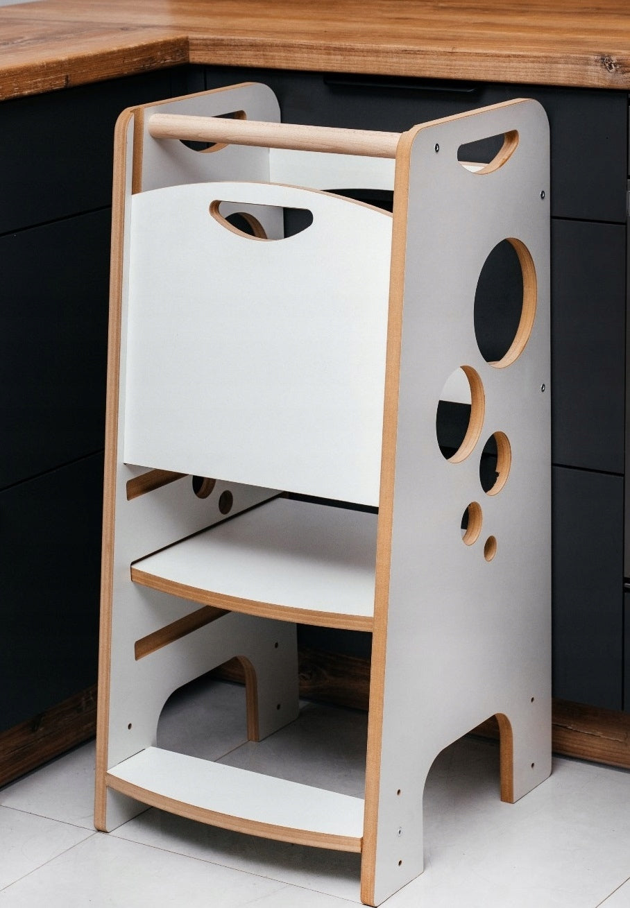 Bubble Step – Montessori virtuvės pagalbininkas | Reguliuojamas virtuvės palypėjas