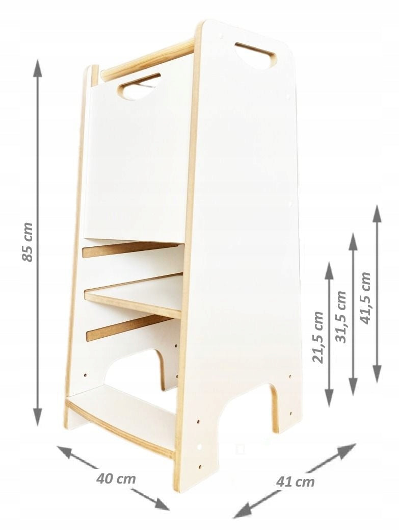 Bubble Step – Montessori virtuvės pagalbininkas | Reguliuojamas virtuvės palypėjas