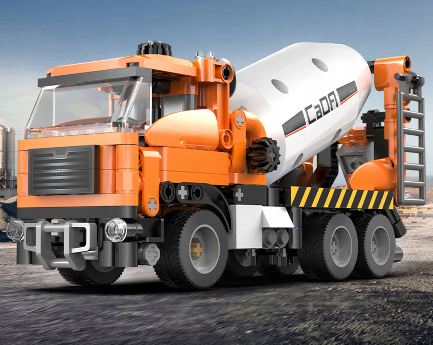 CADA Betono maišyklė Statybinė transporto priemonė 368 elementai C65021W