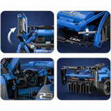 CADA Kaladėlės Sportinis lenktyninis automobilis SHADOW Atgal traukiama pavara 380 EL