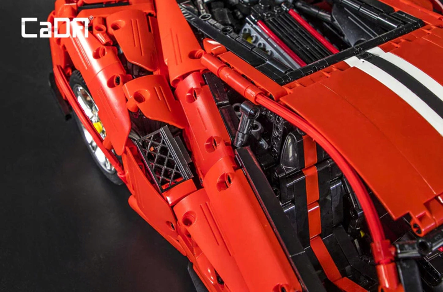 CADA Statybiniai blokeliai SUPER SPORTINIS LENKTYNINIS AUTOMOBILIS 52 cm, 3236 dalys