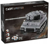CaDA Statybiniai blokeliai, tankas Tiger, 925 elementai, su nuotolinio valdymo sistema PRO POWER SYSTEM RC
