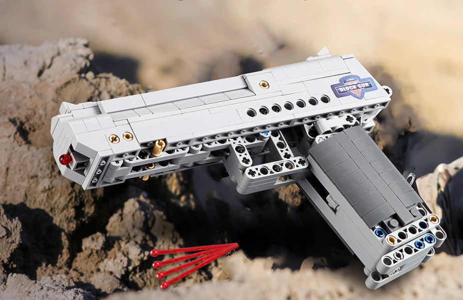 CADA KLOCKI DESERT FALCON 5 ŠAUDULIŲ GINKLAS PISTOLETO