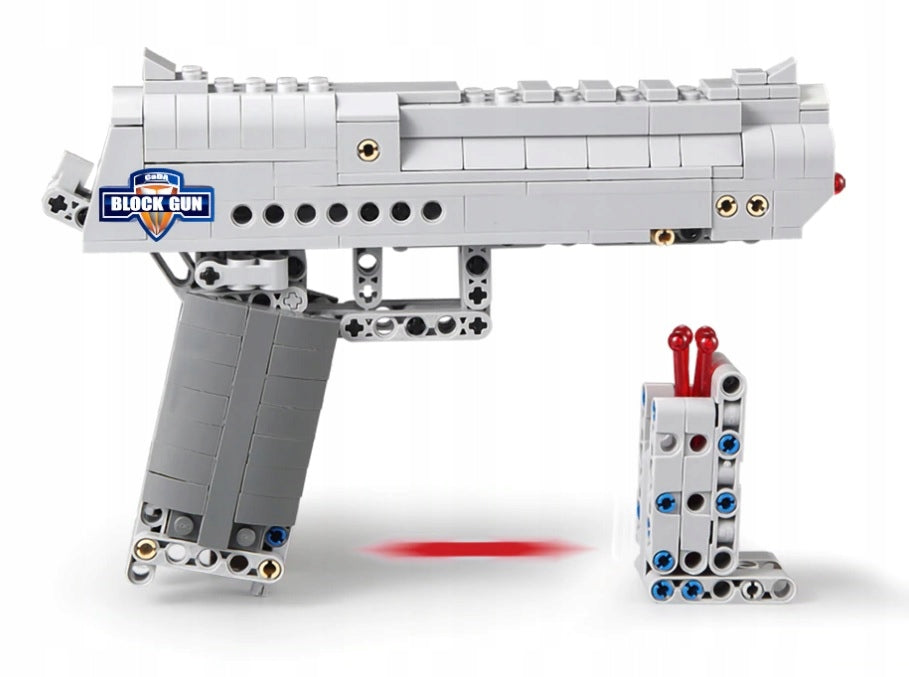 CADA KLOCKI DESERT FALCON 5 ŠAUDULIŲ GINKLAS PISTOLETO