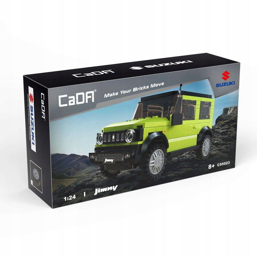 CaDA Konstrukciniai blokeliai - Automobilio modelis SUZUKI JIMNY 1:24, 192 el.