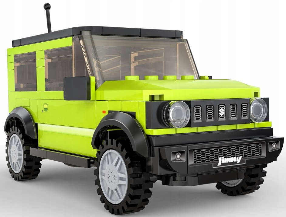 CaDA Konstrukciniai blokeliai - Automobilio modelis SUZUKI JIMNY 1:24, 192 el.