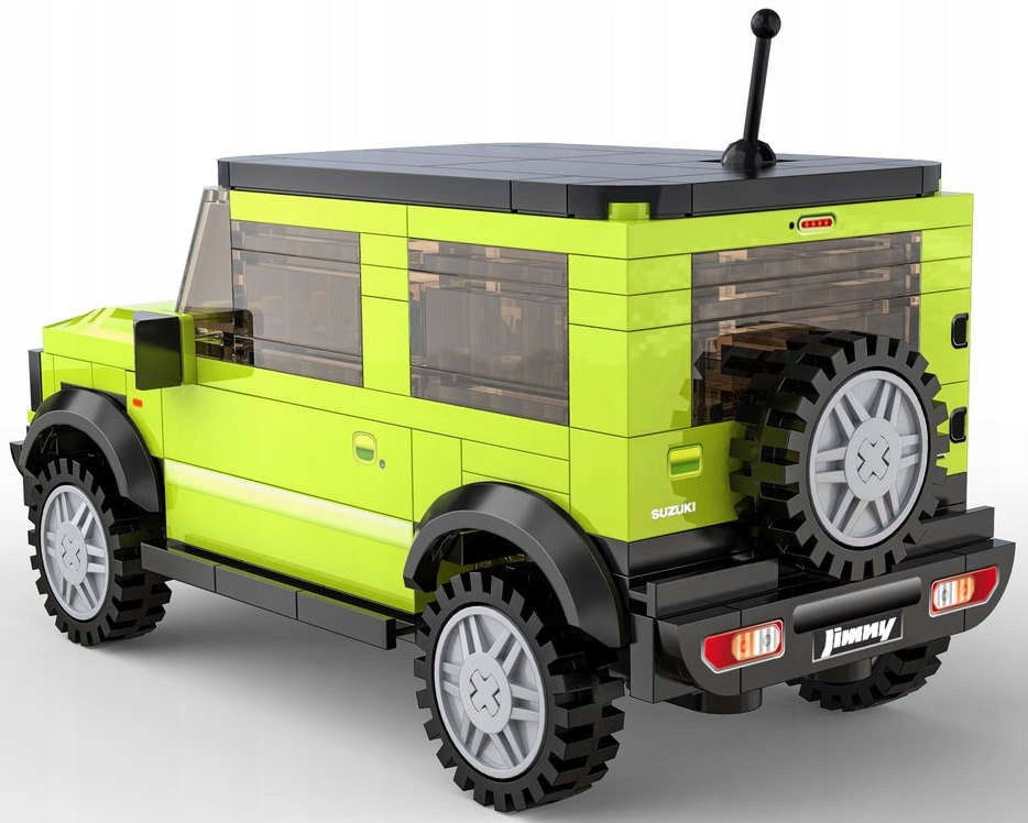 CaDA Konstrukciniai blokeliai - Automobilio modelis SUZUKI JIMNY 1:24, 192 el.