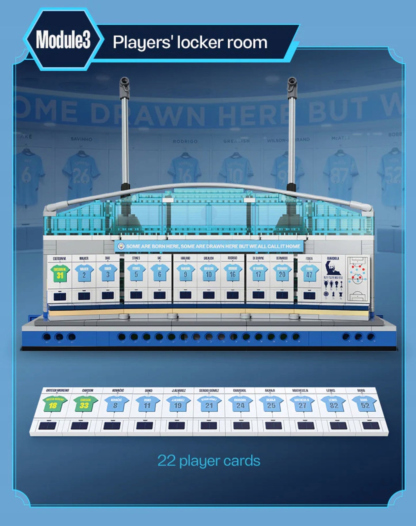 CADA STATYBINIAI BLOKAI ETIHAD STADIUM MANCHESTER CITY 4473 EL. C66022W
