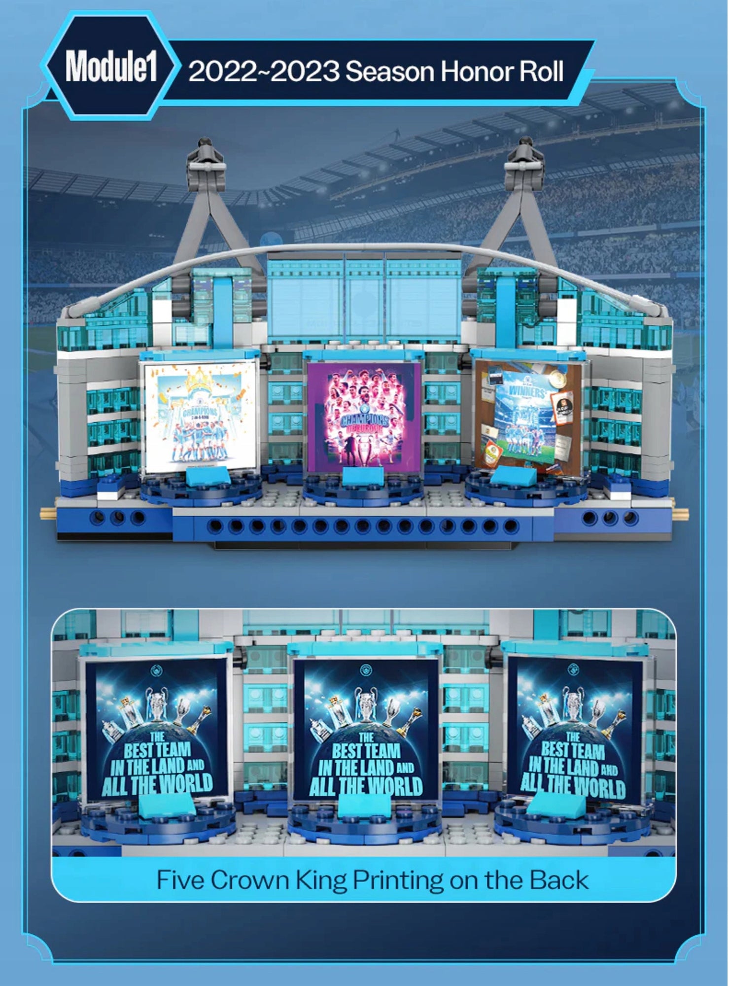 CADA STATYBINIAI BLOKAI ETIHAD STADIUM MANCHESTER CITY 4473 EL. C66022W