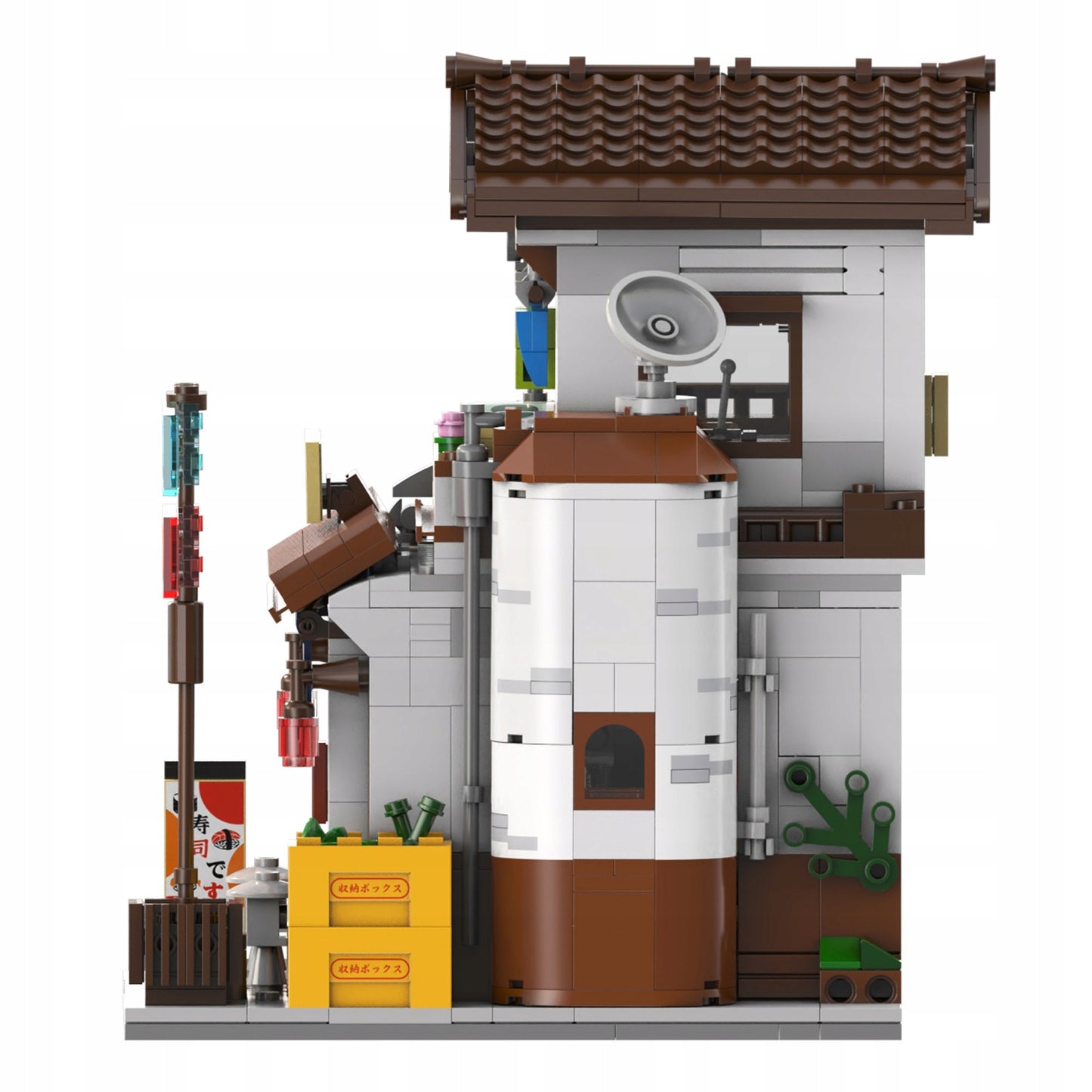 CADA Konstrukciniai blokeliai Japonų restoranas 861 detalės + LED