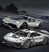 CADA Konstruktorius MERCEDES AMG ONE sportinis automobilis 3295 detalės su RC valdymu +LED
